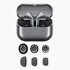 Adecuado para Samsung Galaxy Buds3Pro Blancos y Negros Auriculares In-Ear Estilo Gancho para la Oreja con Almohadillas Suaves