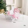 Nuevas decoraciones de Navidad: Flores de Navidad, flores artificiales en colores cálidos, adornos para árbol de Navidad DIY, accesorios navideños