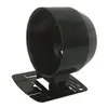 Copa de instrumento para automóvil Soporte de instrumento único 2 pulgadas 52 mm Cubierta de instrumento de copa de instrumento de grano de carbono negro