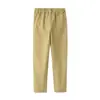 Pantalones Nuevos de Forro Polar para Niños Otoño/Invierno 2026 Pantalones Elásticos en la Cintura para Niños Estilo Coreano Pantalones Cálidos Casuales Ropa para Niños