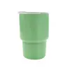 Popular Transfronteiriço Mini Copo de Carro de Aço Inoxidável 3oz Mini Taça de Vinho Copo Prático com Canudo Copo para Bebidas Espirituosas