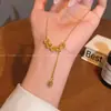 Novo Colar Moeda Cinco Imperadores Gelo Picado Estilo Chinês para Mulheres, Corrente de Clavícula de Luxo Leve Vintage Nicho Acessório de Pescoço