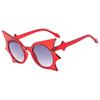Gafas de Sol para Fiesta Navideña Transfronteriza 2024 Estilo Europeo y Americano Celebridad de Internet Hip-Hop Murciélago Divertido Moda Ins Gafas de Sol para Mujer
