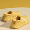 Pantuflas de Algodón Impermeables Eva para Hombre en Invierno Forradas de Felpa para Heattech y Suela Antideslizante en Talón Zapatos de Algodón para Usar Afuera Suela Gruesa Zapatos de Invierno para el Hogar