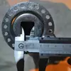 Cubo de Cubo de Roda de Triciclo Movido a Humano Aro 26 polegadas 24 polegadas Carcaça da Pele do Eixo Acessórios para Carcaça da Pele do Eixo Fixo da Roda Traseira de Veículo de Três Rodas 40 Furos
