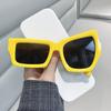 Gafas de Sol Cóncavas de Moda Europea y Americana 2024 Nuevas de Marco Grande Fotografía Callejera Gafas Anti-UV Recogedor de Cejas Gafas Divertidas