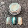 Polvo de perlas y brillos para decoración de uñas camaleón óptico transfronterizo, polvo de espejo de alta gama, polvo de espejo mágico de hada polarizado ultrabrillante y delicado