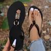 Comercio Electrónico Transfronterizo Tallas Grandes Estilo Sencillo Chanclas Planas Sandalias Romanas para Mujer Otoño 2026 Nueva Moda Zapatos de Playa