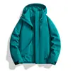 Chaqueta deportiva de exterior tres en uno desmontable, cortavientos e impermeable, personalizada con logotipo de empresa, para hombre