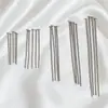 Agujas en forma de T de Acero Inoxidable, Agujas para Perlas Redondas, Agujas de Fijación, Agujas de Cabeza Plana con Base Plana, Materiales, Accesorios y Componentes para Beadwork Hecho a Mano DIY al por Mayor