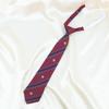 Corbata de Estilo Japonés a Rayas Jk/Dk Sin Corbata Estilo Universitario Uniforme Estudiantil Camisa Roja Cian Gris Azul Accesorios de Uniforme Unisex