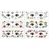 Maquillaje para el Mundial de Fútbol 2026 Transfronterizo Pegatinas Faciales Trofeo Estadio Aficionados Animando Tatuajes Faciales de Fútbol Pegatinas