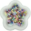 Aleación Aceite Gotas Cuentas de Amor Agujero Pasante Color de Contraste Cuentas de Amor DIY Accesorios para Joyería Hecha a Mano Colgante de Bolsa Material para Pulsera