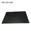 Venta directa de fábrica nuevo posavasos de bar de silicona negro cuadrado rectangular redondo de alta calidad