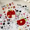 Adesivos de Caderno de Cachorro Fofos e Macios com Verso Adesivo Plano, Adesivos Adoráveis de Urso DIY para Garrafas de Água e Capas de Celular, Versão Q