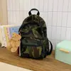 Mochila de Camuflaje para Senderismo al Aire Libre, Viajes Cortos, Gran Capacidad, Mochila Elegante para Fitness y Ocio, Bolso Estampado de Leopardo para Estudiantes Universitarios