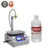 Máquina automática de llenado de aceite de cocina y aceite comestible Máquina de llenado cuantitativo por peso de salsa de sésamo, pasta de pera y miel