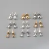 Bola Redonda con Cierres de Anillo para Oreja Juego de Joyería Hecho a Mano DIY para Hacer Aretes Aretes Colgantes Materiales Accesorios para Joyería de Oreja Venta Caliente