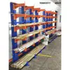 Prateleira Cantilever Pesada Tipo Cantilever Simples/Dupla Face Perfil de Alumínio de Armazém Tubo de Aço Prateleira de Armazenamento Braço de Suporte de Armazém Rack de Material