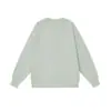 Sudadera de Algodón Pesado de Moda Ropa de Trabajo Holgada Cuello Redondo Manga Larga Ropa de Trabajo Uniforme de Grupo Uniforme de Clase Camisa Cultural con Logo Impreso
