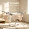 Secador de Ropa Eléctrico Calefactado, Plegable de Pie para Interiores, Secador de Toallas, Perchero Eléctrico Calefactado para Ropa de Bebé