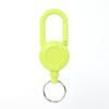 Hebilla de Mochila Llavero Retráctil Cordón Elástico Hebilla Fácil de Tirar Cable de Extensión Antiperdida Llavero de Alto Rebote Fácil de Tirar