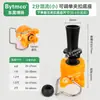 Ventilador de boquilla de clip ajustable universal abrazadera de tubo cono limpieza rociador spray pretratamiento clip boquilla de acero inoxidable