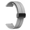 Pulseira de relógio universal 20-22mm para Huawei GT2/3/3 Pro/Samsung/Jiaming fivela magnética pulseira de relógio de silicone