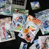 Paquete de Materiales para Diario Estilo Dreamcore, Serie de Memoria Caché Fantástica, Material Base para Decoración DIY de Diario Estudiantil