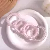 Chica Dopamina Lazo para el Cabello de Lunares Morados de Alta Calidad Cable de Teléfono Cuerda para el Cabello Fresca de Verano Versátil Diaria Duradero