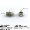 Conector de parafuso rápido pneumático original PC fio externo de parafuso rápido direto de latão parafuso rápido direto através da porca de travamento do conector do tubo de gás direto