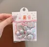 Ligas para el cabello de niños, lindas caricaturas de gato KT, diademas con moño para niñas y bebés, ligas que no dañan el cabello, accesorios elásticos para el cabello