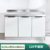 Gabinete Simple Acero Inoxidable Gabinete de Estufa Integrado Hogar Alquiler Gabinete de Fregadero Cocina Rural General Producto Nuevo