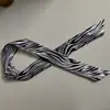 Opp empaque separado pañuelo de seda pañuelo de seda pequeño pañuelo de seda largo cinta cinta liga para el cabello bolsa bolsa para corbata de seda