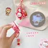 Divertido Colgante para Mochila Escolar Infantil Suministro Original Familia Sanrio Hello Kitty Llavero de Cámara de Proyección Diaria