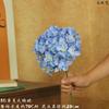 Flor Artificial Única de Hortênsia Grande 3D Colorida Peça Múltipla Adereços de Foto de Hortênsia Decoração Floral de Casamento Exportação Atacado