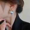 Brincos Elegantes Brincos Simples Femininos Clipe de Orelha com Pérola Brincos de Moda Leve Luxo Joias de Nicho de Alta Qualidade Joias da Moda