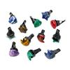 Natural Crystal Original Stone Star Moon Coração em forma de carro Aromaterapia Vent Clip Car Air Conditioning Vent Decoração