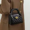 Bolsas para Mujer 2026 Nuevo Estilo Bolso de Mano para Mujer Piel Genuina Bolso de Hombro Cruzado Cadena Acolchada Bolso de Mano de Alto Nivel para Viajes