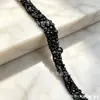 Nuevo Encaje de Cinta con Cuentas Hecho a Mano Incrustado con Diamantes de Lujo Pesado Cinta DIY Pequeña Fragancia Ropa Hanfu Accesorios Decoración