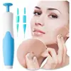 Ferramenta de Remoção de Verrugas de Pele, Conjunto em Caixa Azul, para Remover Verrugas de Pele, Pintas, Calos e Verrugas