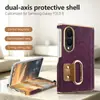 Adequado para capa de celular Samsung Z Fold 8, design de dobradiça magnética, padrão galvanizado Z Fold 7, capa protetora Z Fold 8 Ultra