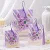 2025 Nueva Caja de Dulces para Boda Caja Vacía Bolsa de Dulces Especial para Compromiso Recuerdo de Boda Caja de Regalo de Agradecimiento