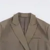 Ins al por mayor ropa de mujer estilo europeo y americano 2026 Otoño Nuevo Chaqueta de Traje Corta Holgada con Pliegues 5063718