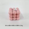 Estilo INS Venta al por Mayor Vela Aromática Cubo de Rubik Fragancia para el Hogar Adornos de Forma Geométrica Accesorios de Fotografía Creativa Decoraciones