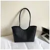 Bolso Tejido de Gran Capacidad para Viajes Diarios para Mujer, Nuevo Estilo Verano 2026, Bolso Cesta de Alto Valor, Bolso Tote a la Moda