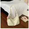 2026 Nueva Moda Ins Estilo Coreano Retro Color Sólido Versátil Bolso de Hombro Cruzado Casual para Mujer para el Trabajo y los Viajes Diarios