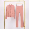 Conjunto Lulu Df de Jaqueta com Capuz Estampada e Calça Flare, Gola Alta Justa, Zíper Dourado Elástico, Roupa para Fitness Yoga
