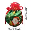 Produtos de Natal Transfronteiriços, Sacolas de Embalagem de Frutas da Paz, Sacolas para Compartilhamento de Presentes para Idosos Felizes, Sacolas de Bem-Estar para Eventos de Festa de Natal