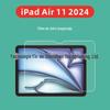 Adequado para ipad pro11 2024 filme de vidro plano ipad air 12.9 2024 borda de arco de filme temperado